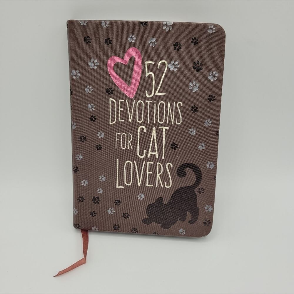 52 Devotions for Cat Lovers Book with Ribbon Bookmark - Picture 4 of 14